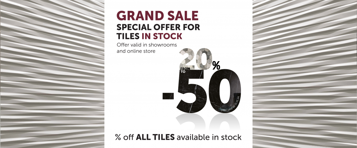 SALE – OFF TILES in stock